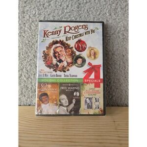 Kenny Rogers Holiday Collection 4 DVD Keep Christmas With You Liberace NWT NEW